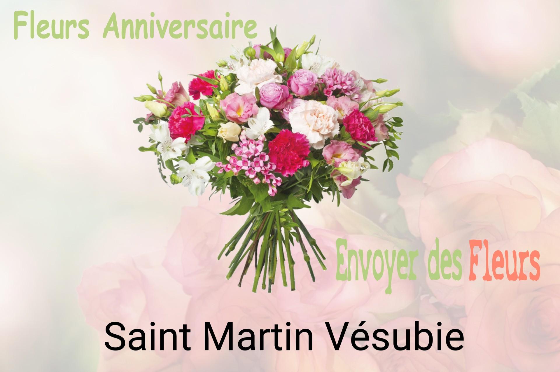 Bouquet de fleurs d’anniversaire livré à Saint-Martin-Vésubie